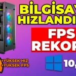 pc hizlandirma